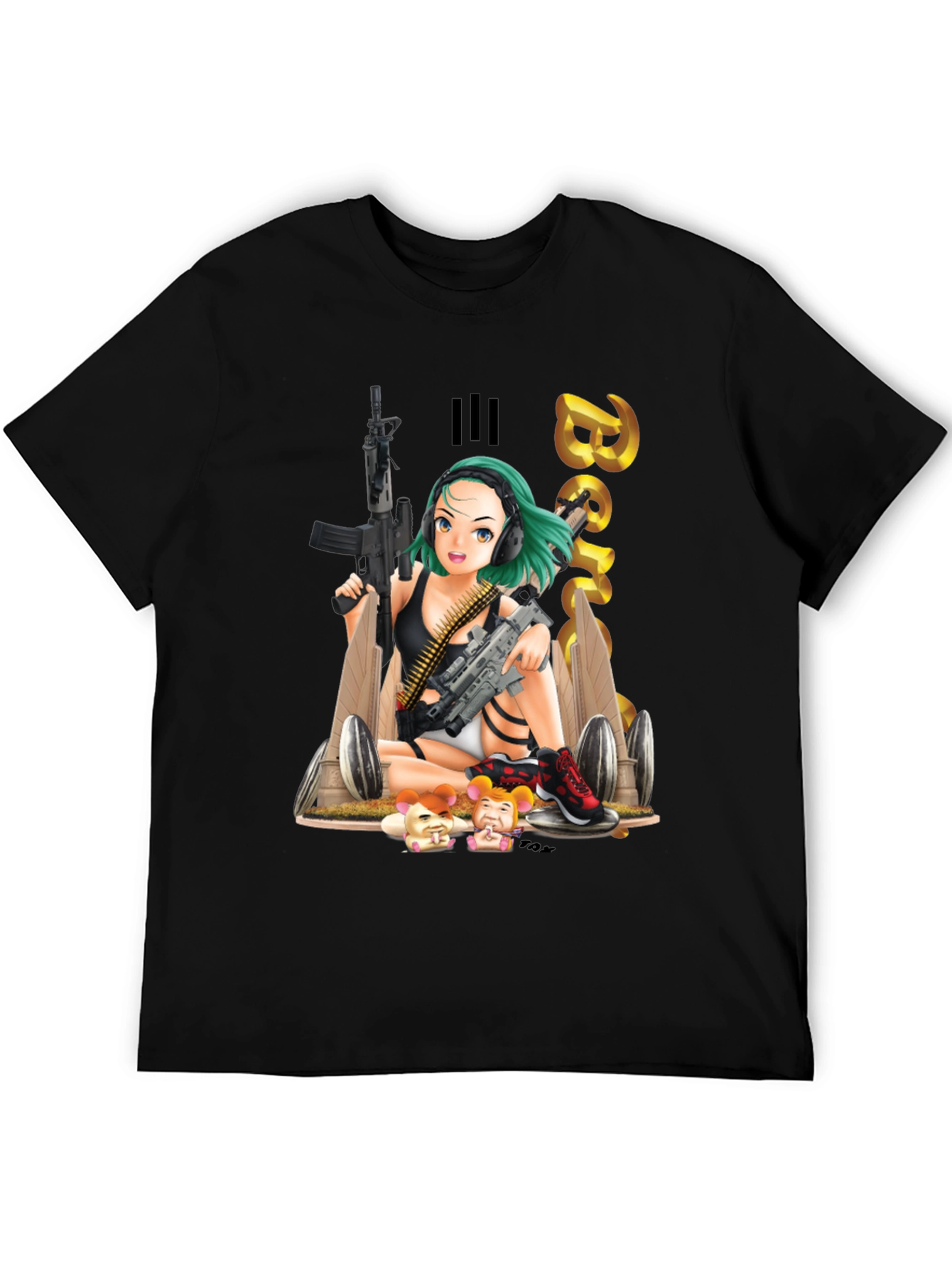 Anime Girl Graphic T-Shirt