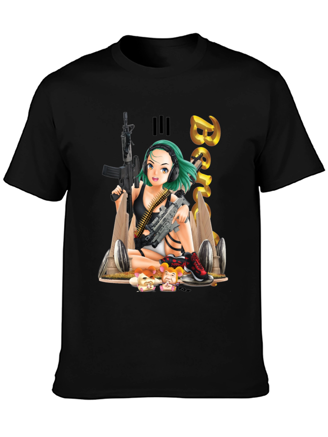 Anime Girl Graphic T-Shirt