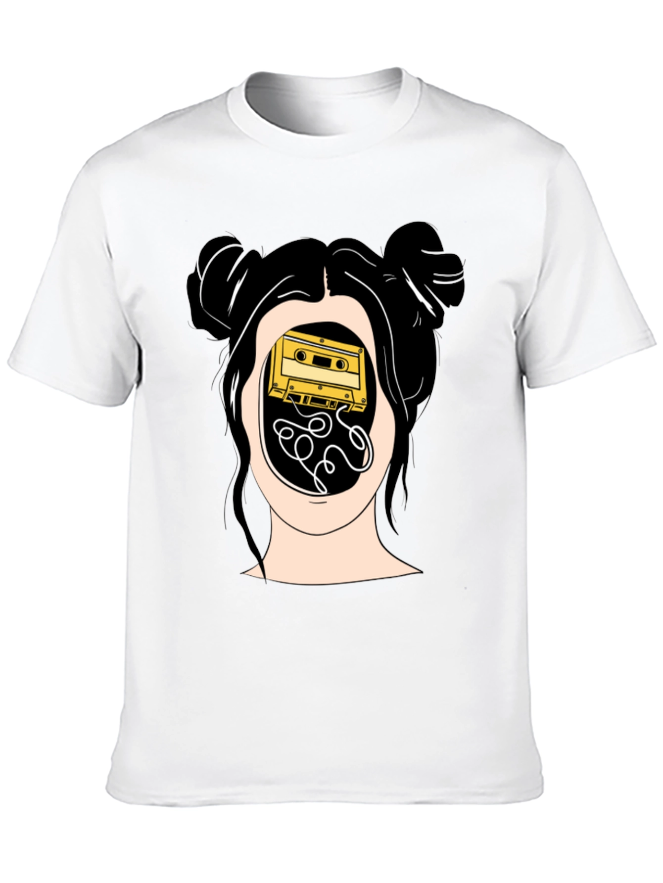 Abstract Cassette Tape Mind T-Shirt