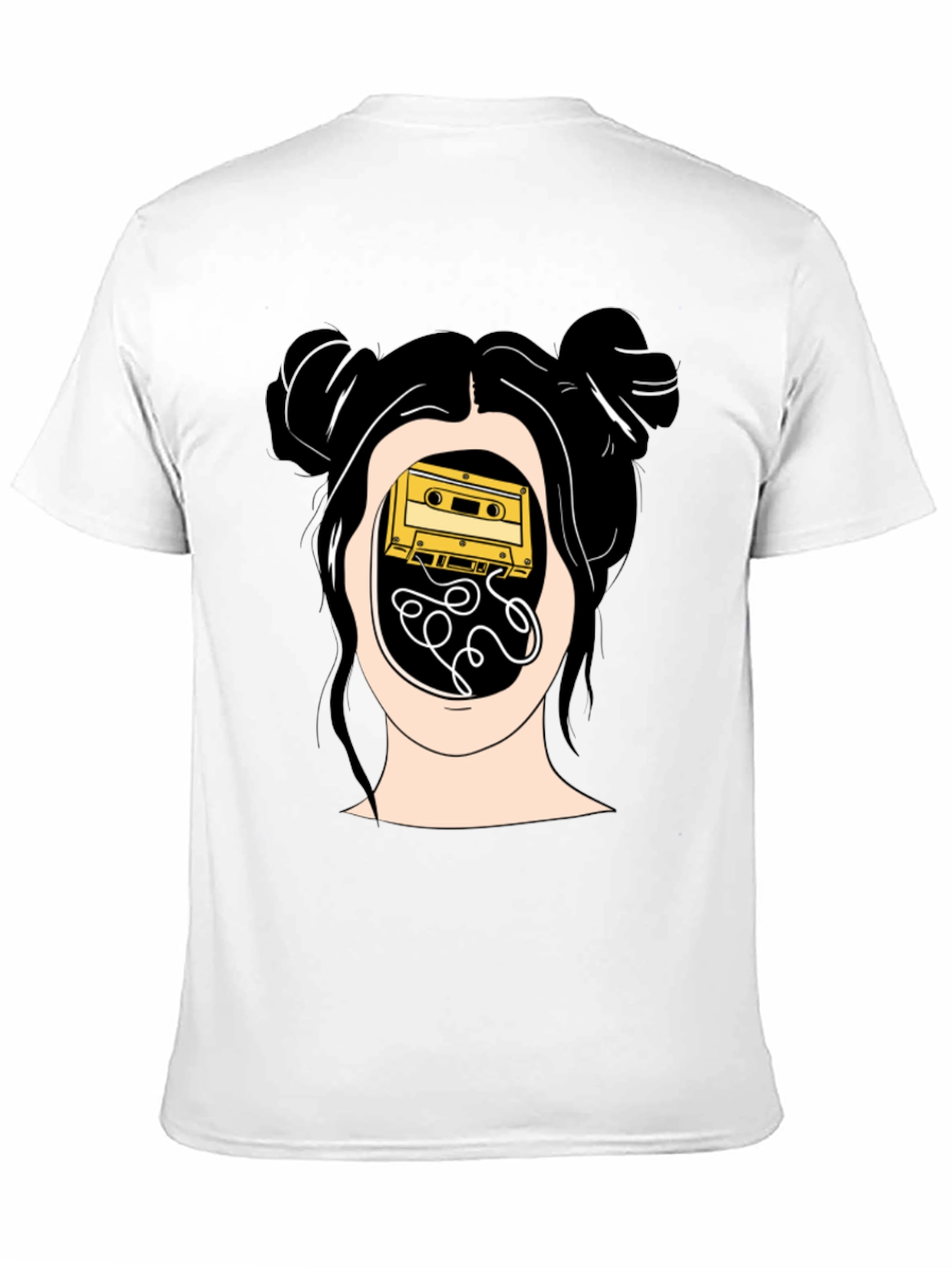 Abstract Cassette Tape Mind T-Shirt