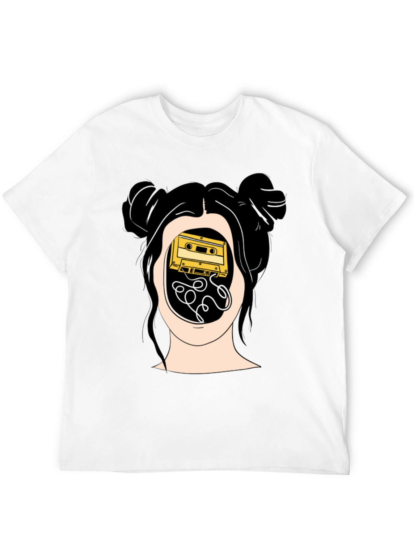 Abstract Cassette Tape Mind T-Shirt