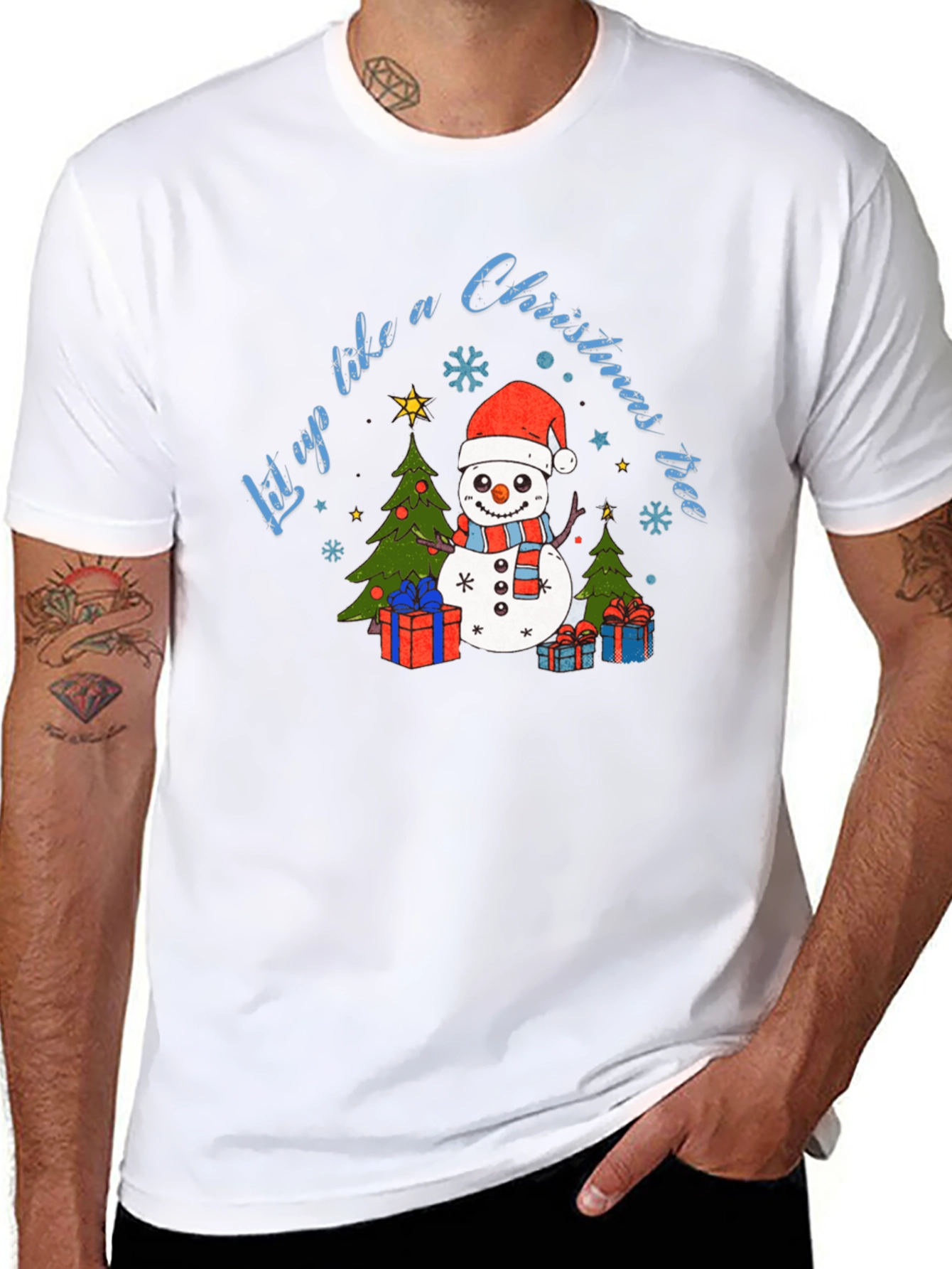 Christmas Snowman T-Shirt