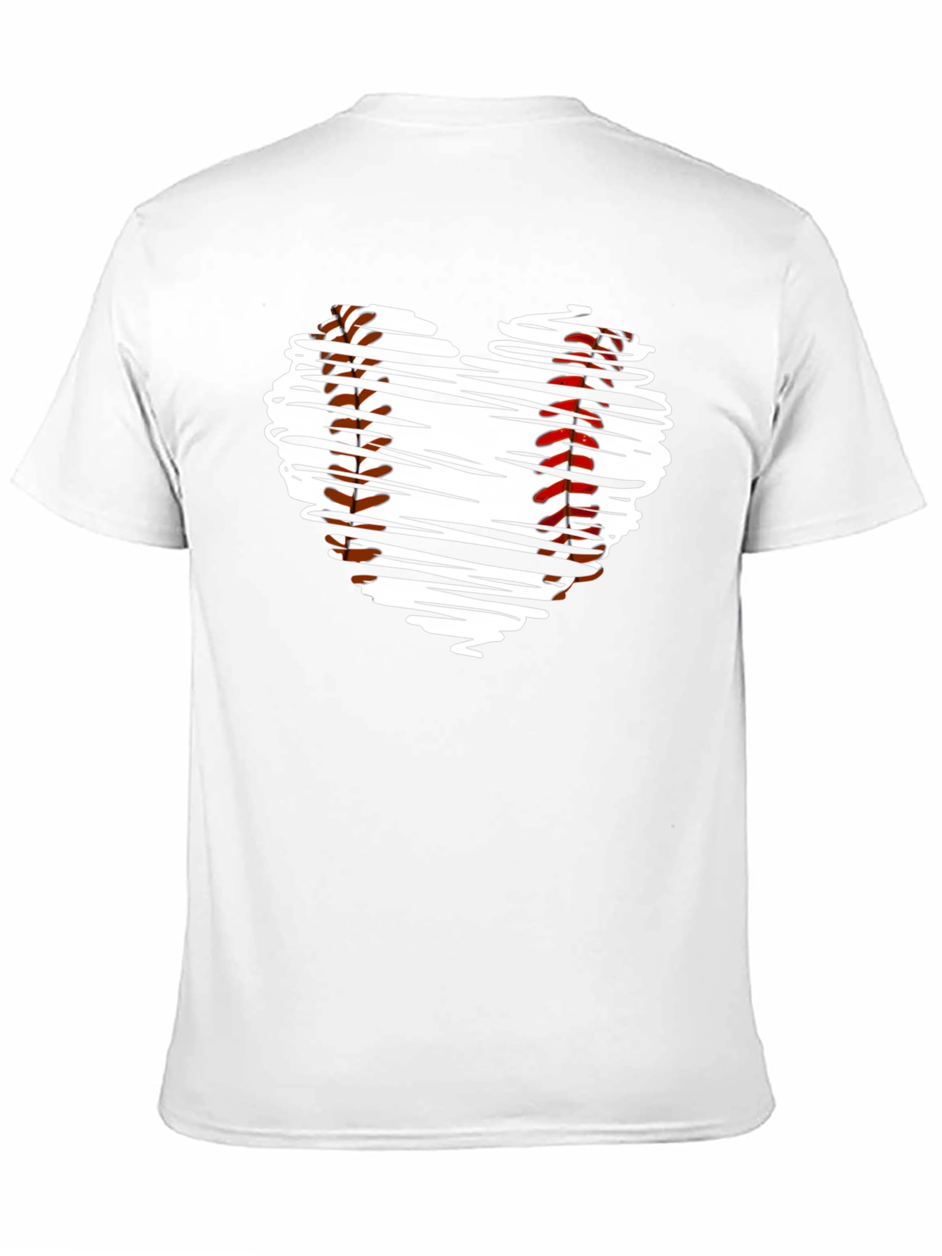 Baseball Heart Graphic Tee