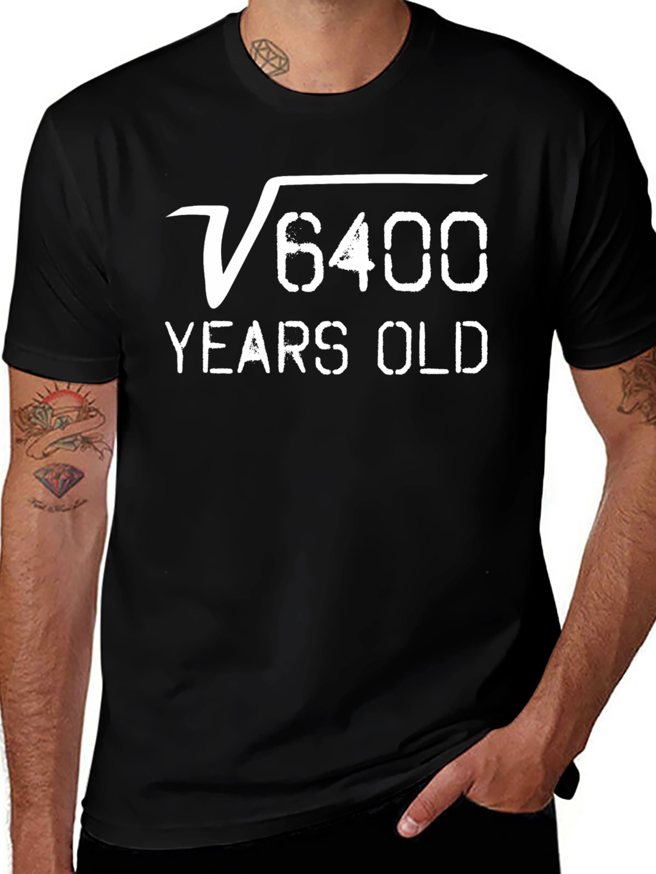 Funny 80th Birthday T-Shirt Root 6400 Years Old
