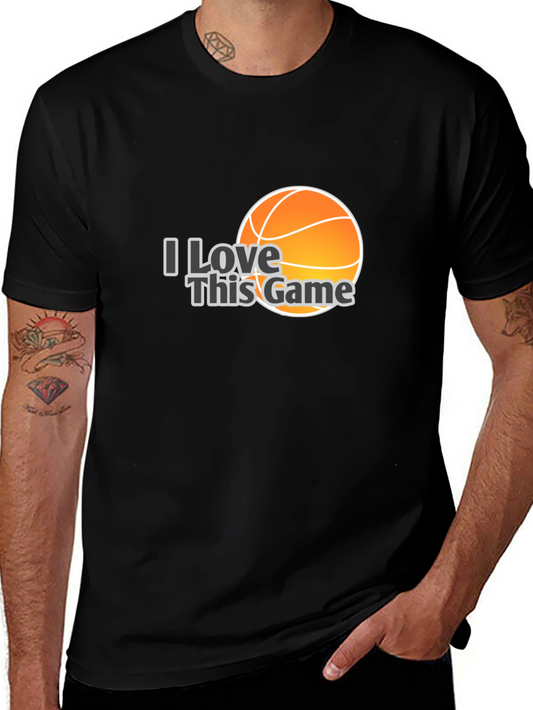 I Love This Game Basketball T-Shirt