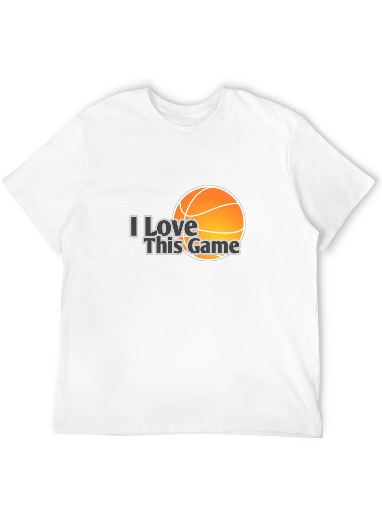 I Love This Game Basketball T-Shirt