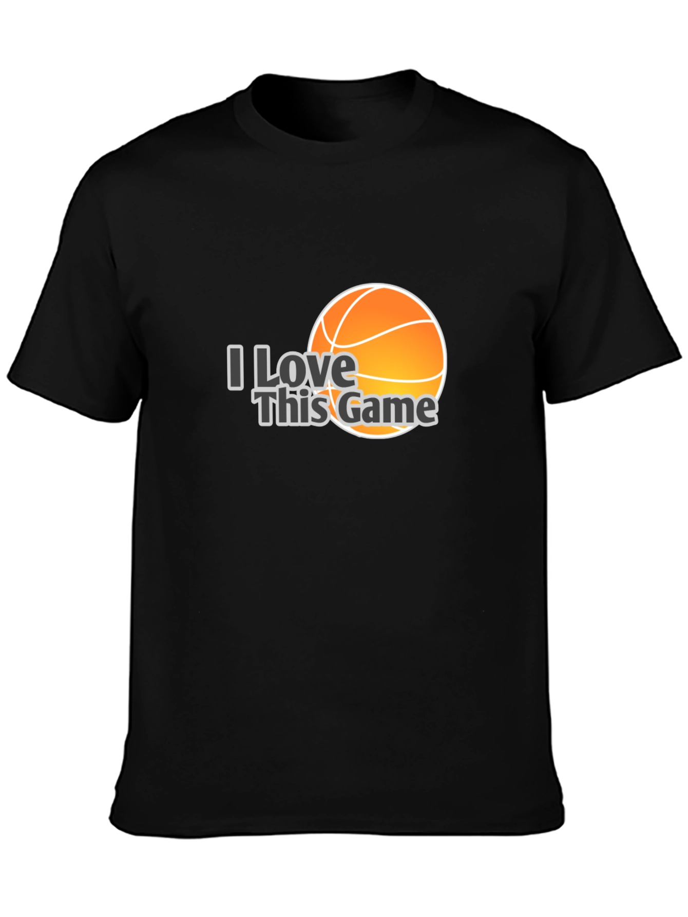 I Love This Game Basketball T-Shirt