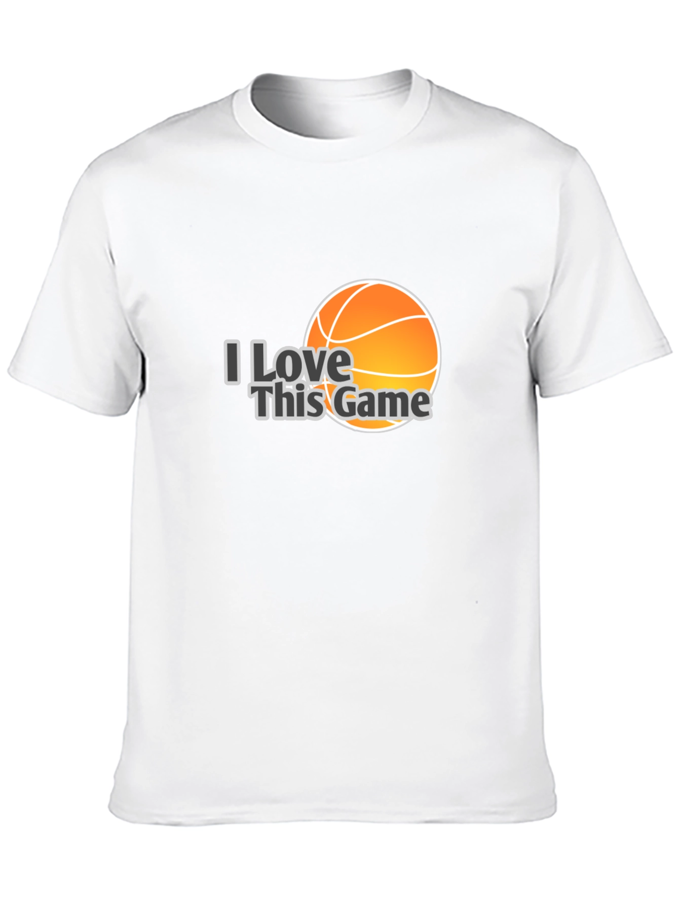 I Love This Game Basketball T-Shirt