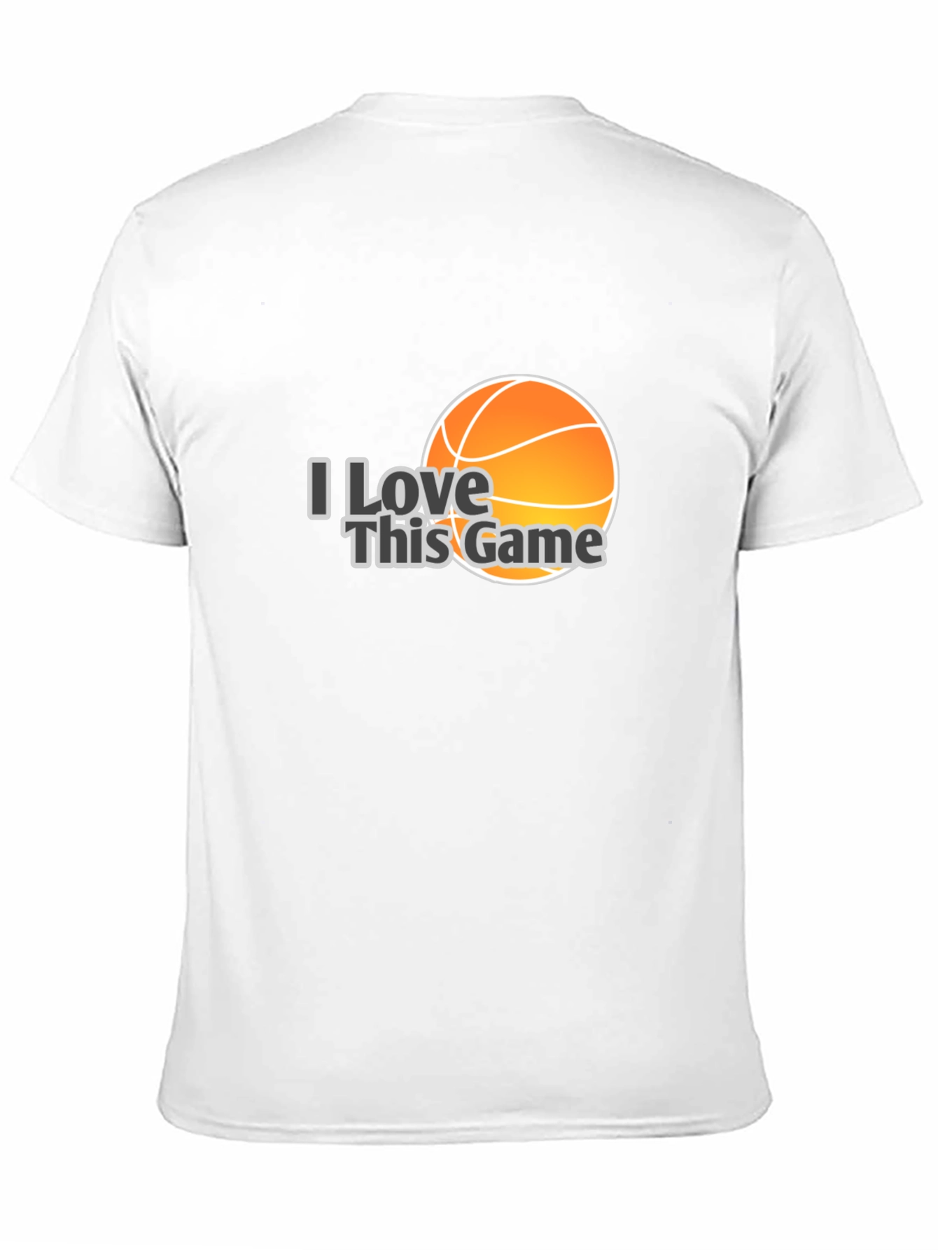 I Love This Game Basketball T-Shirt