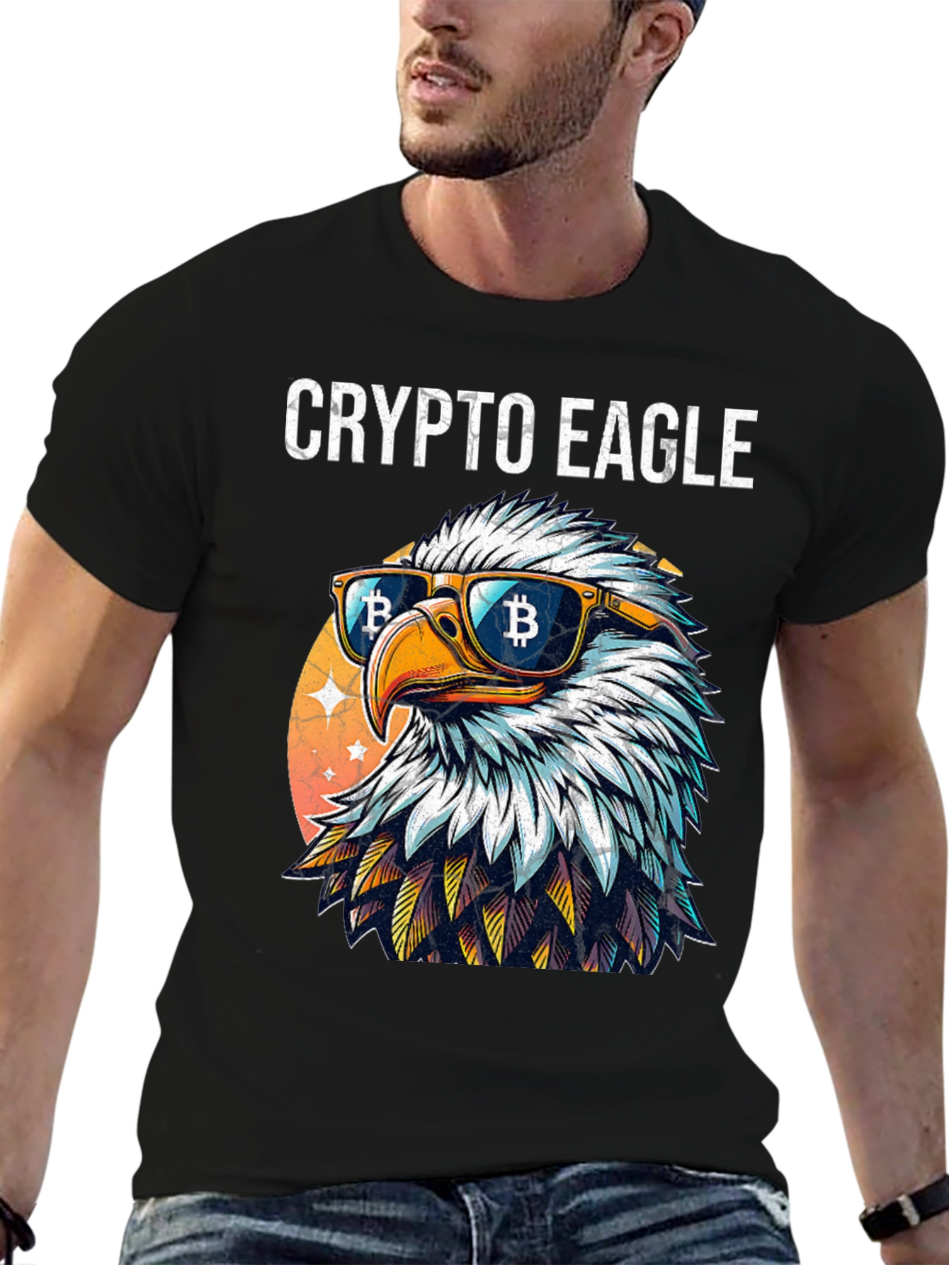 Crypto Eagle Bitcoin T-Shirt