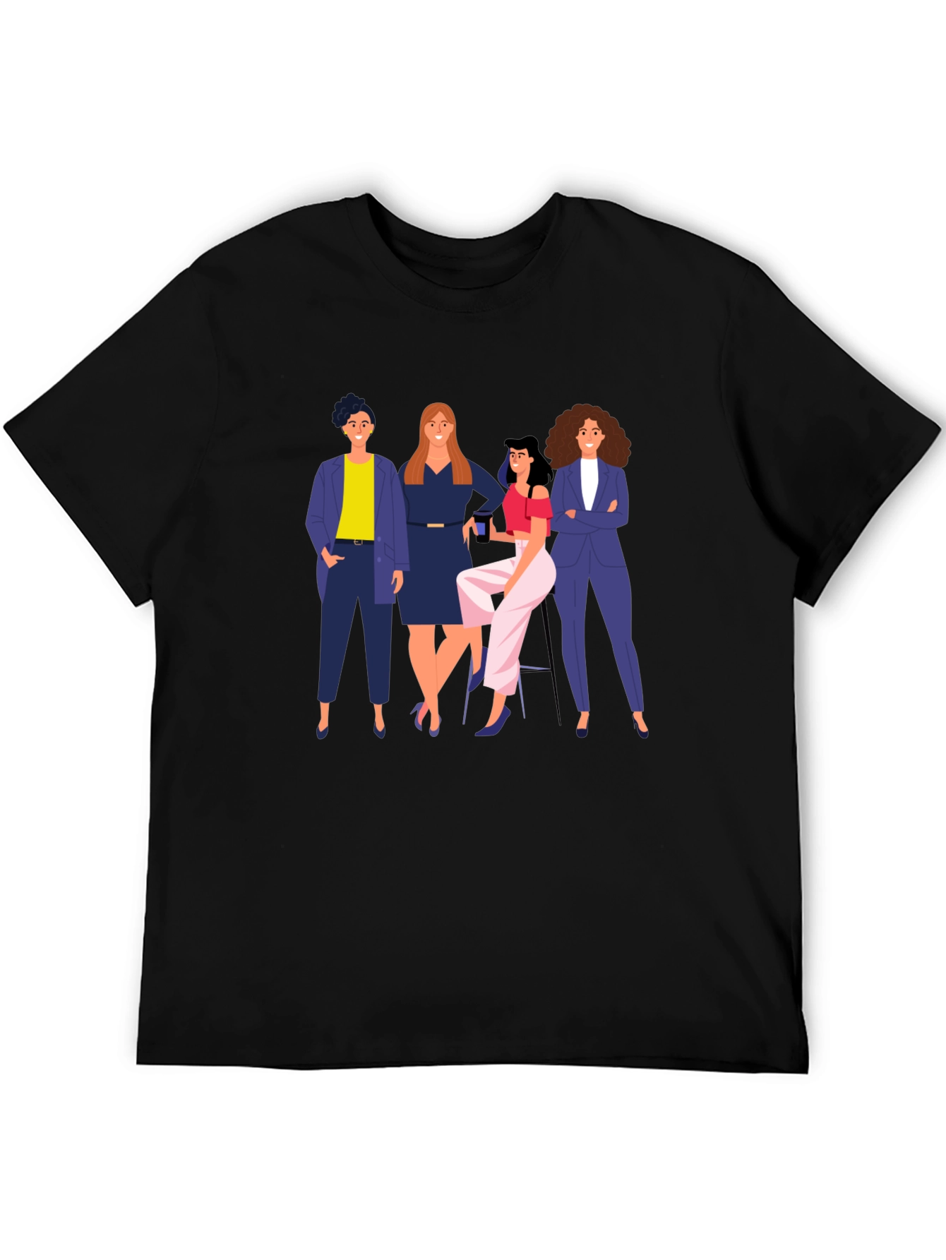 Stylish Women Empowerment Graphic T-Shirt