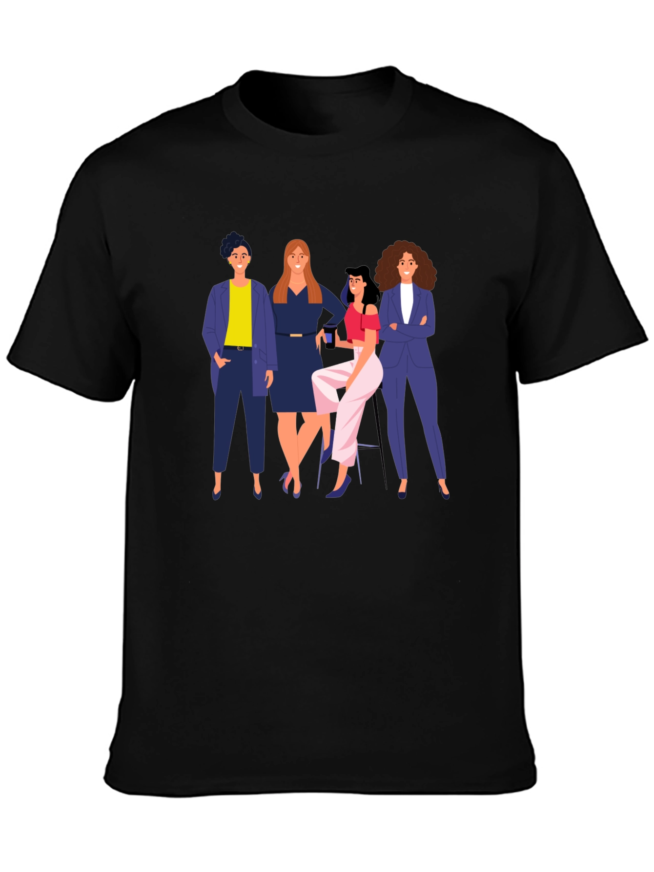 Stylish Women Empowerment Graphic T-Shirt