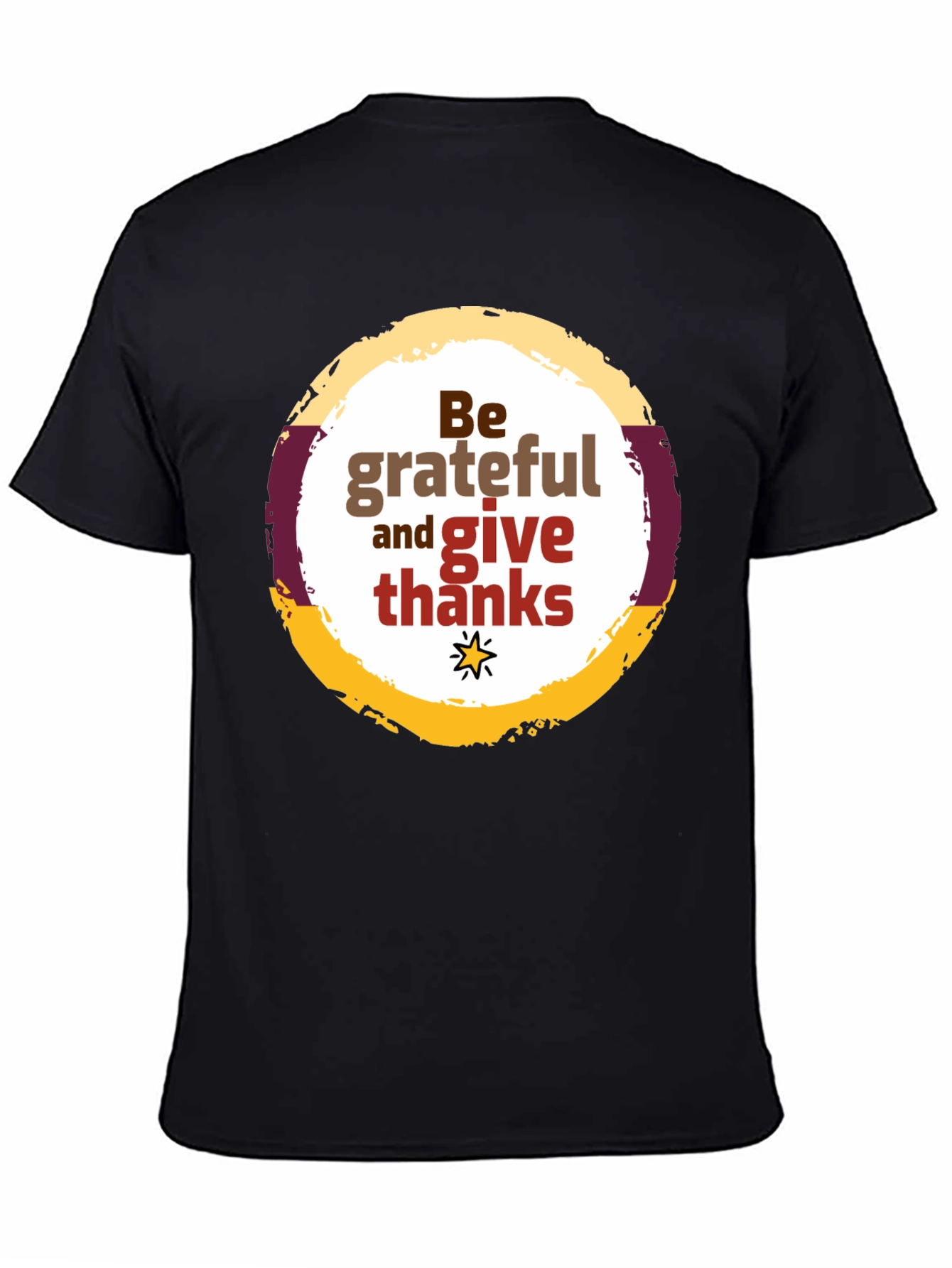 Be Grateful Graphic Tee - Thanksgiving T-Shirt
