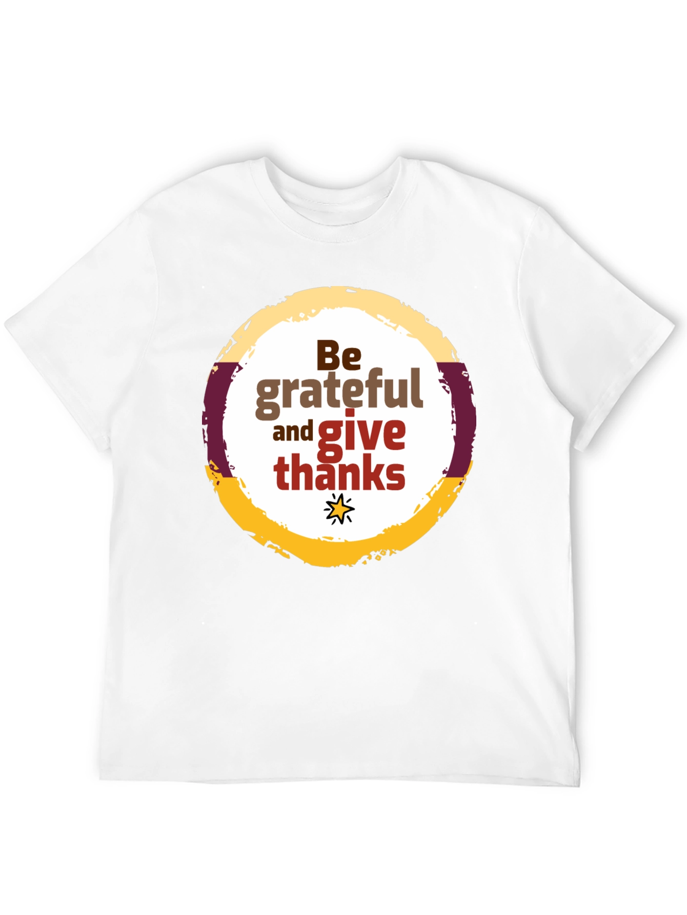 Be Grateful Graphic Tee - Thanksgiving T-Shirt