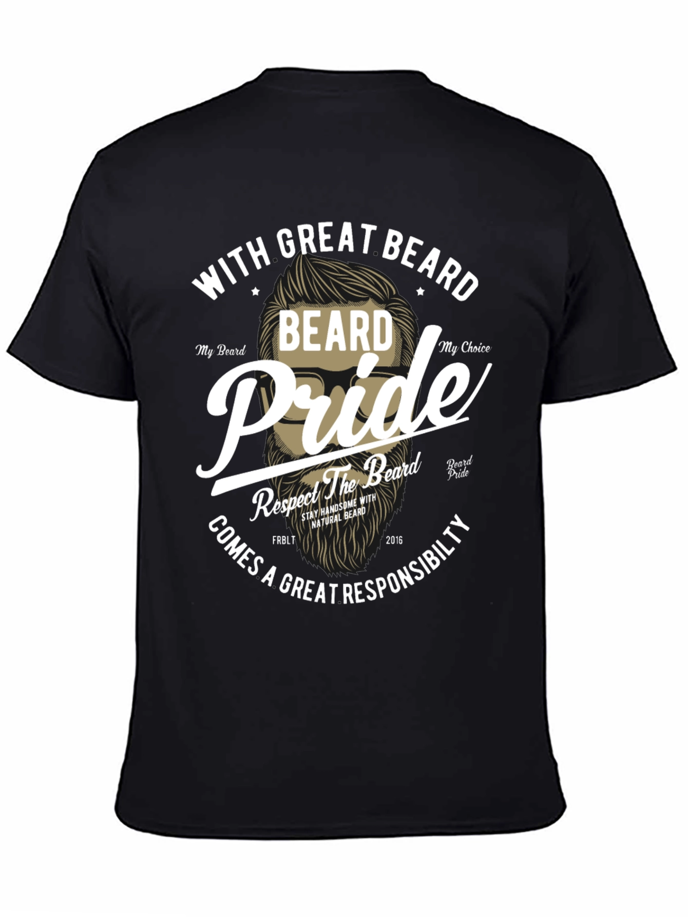 Beard Pride Graphic T-Shirt