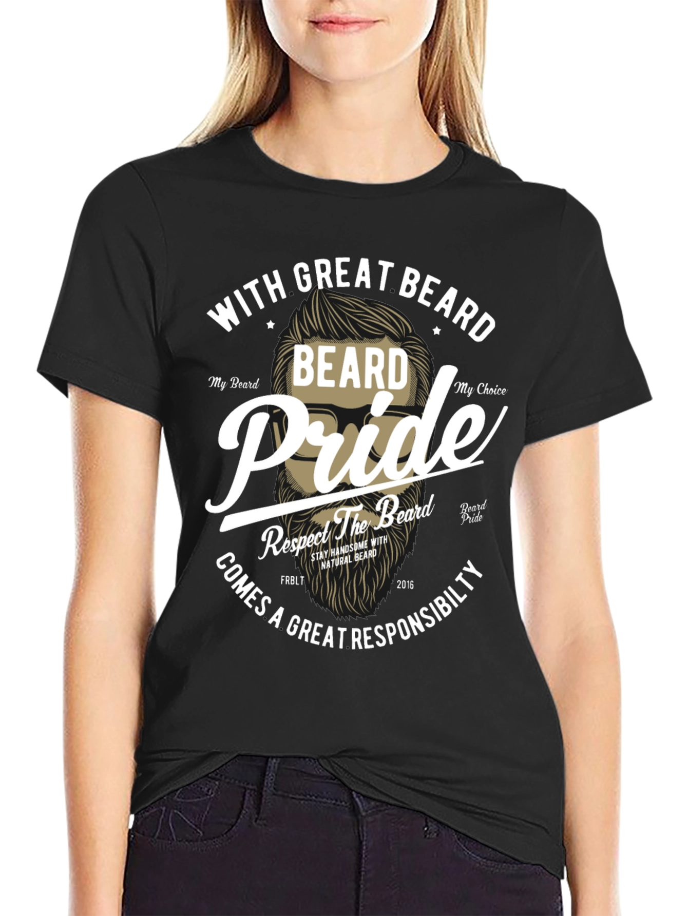 Beard Pride Graphic T-Shirt
