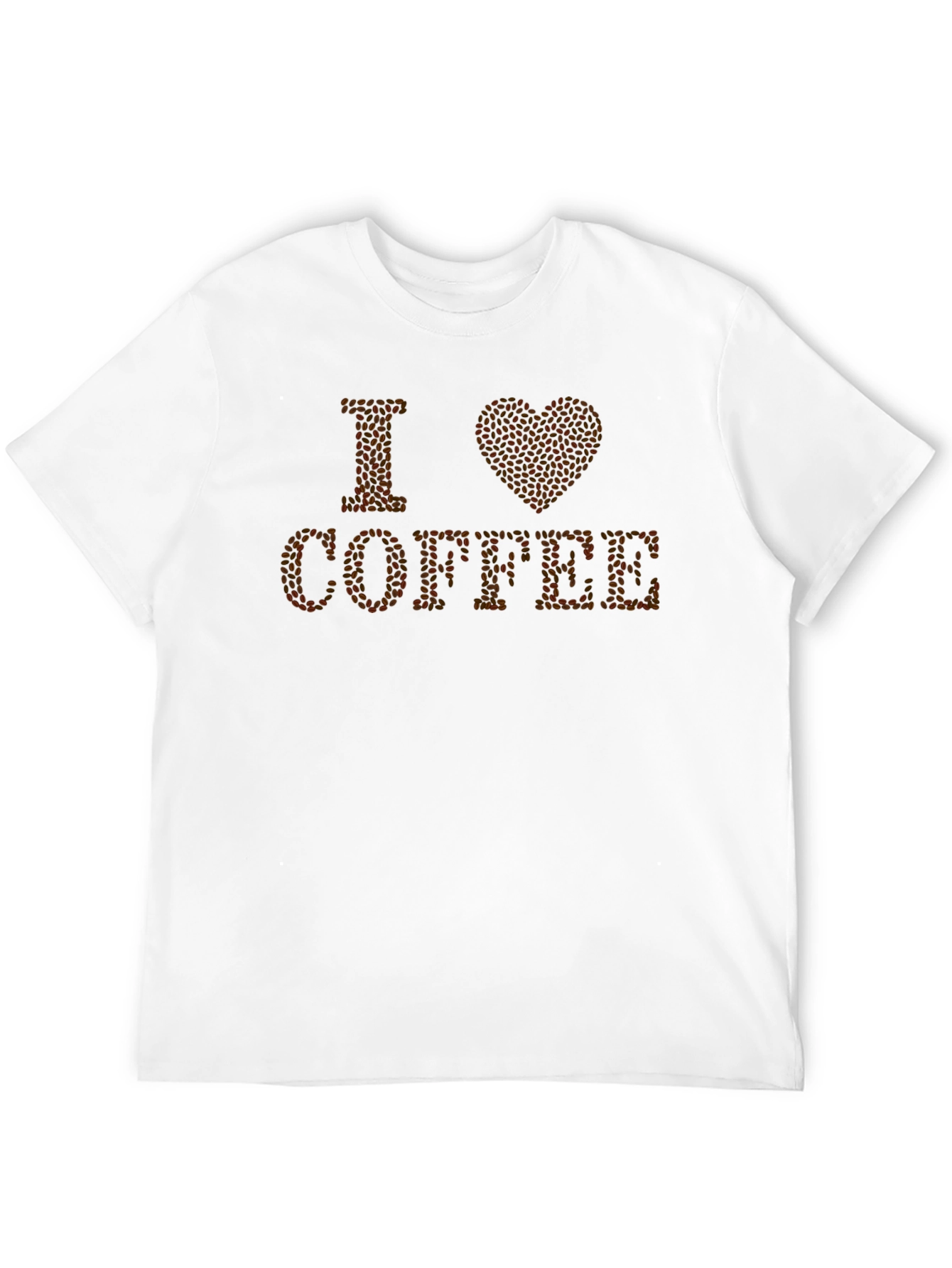 I Love Coffee Bean T-Shirt - Unisex