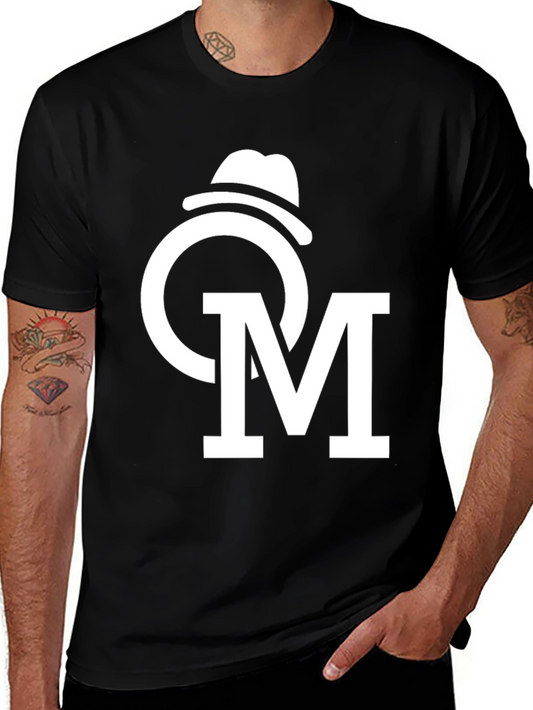 Stylish Black T-Shirt with Unique Logo
