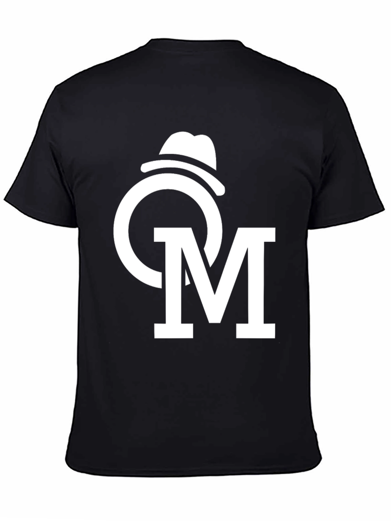 Stylish Black T-Shirt with Unique Logo