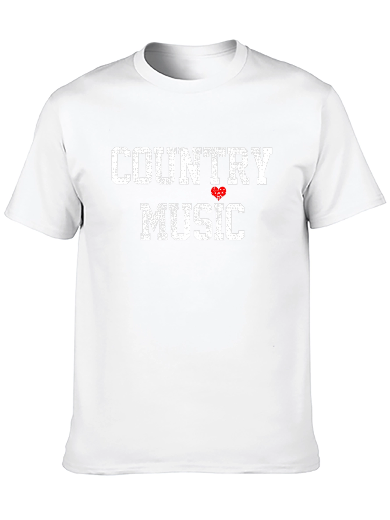 Country Music Graphic T-Shirt - Black