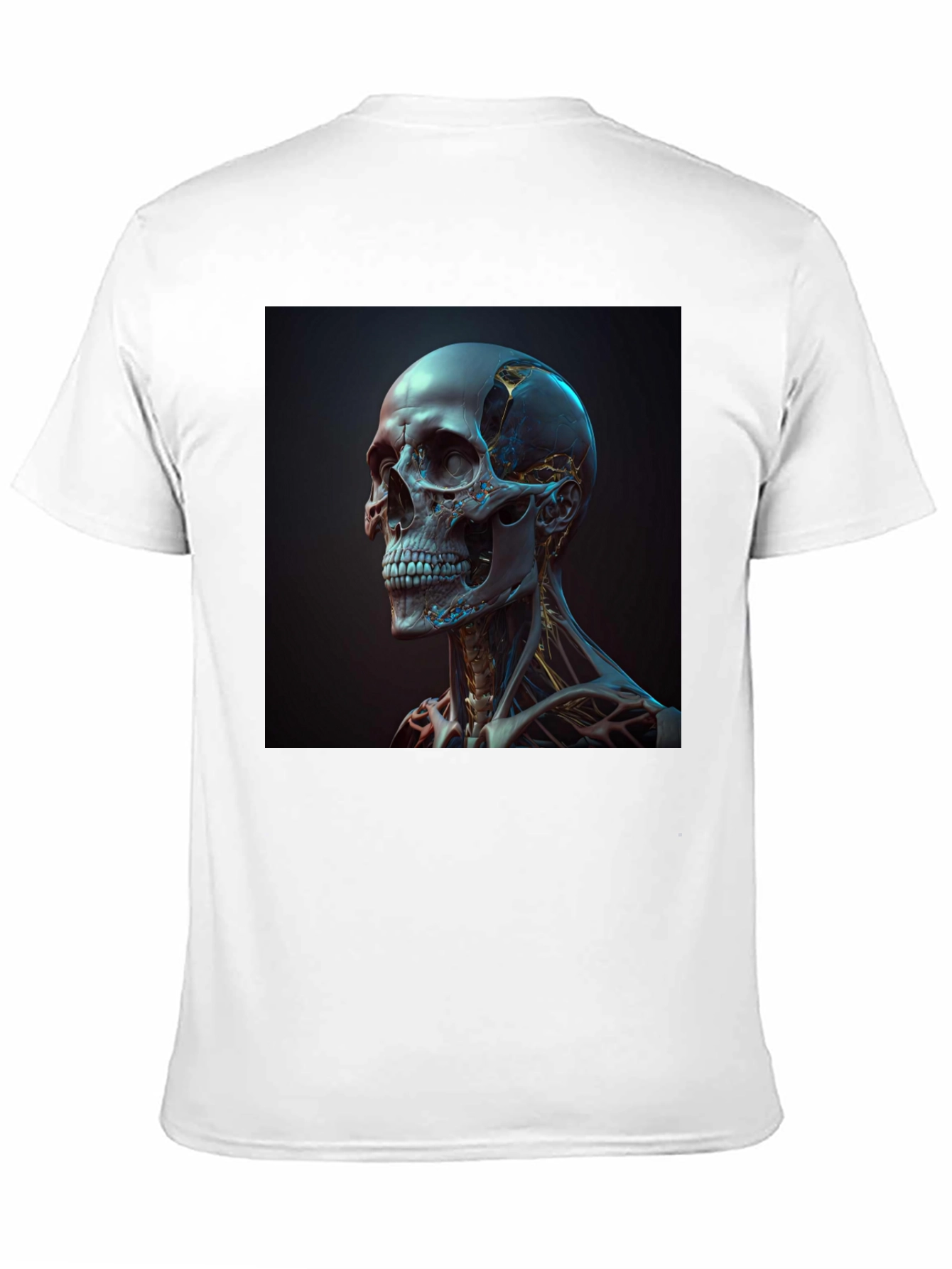 Cyberpunk Skull T-Shirt - Unique Graphic Tee