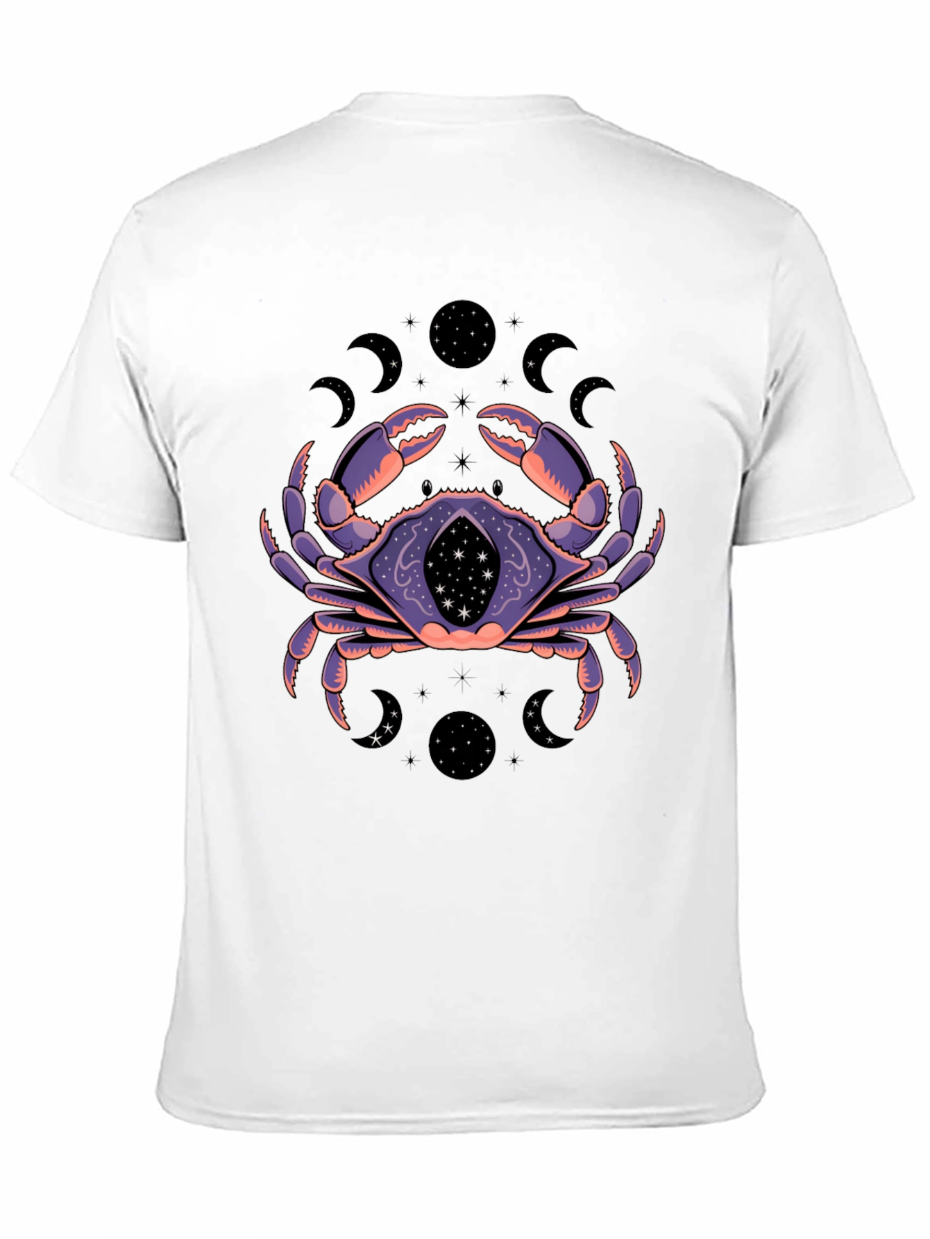 Mystic Crab Graphic T-Shirt - Zodiac Tee