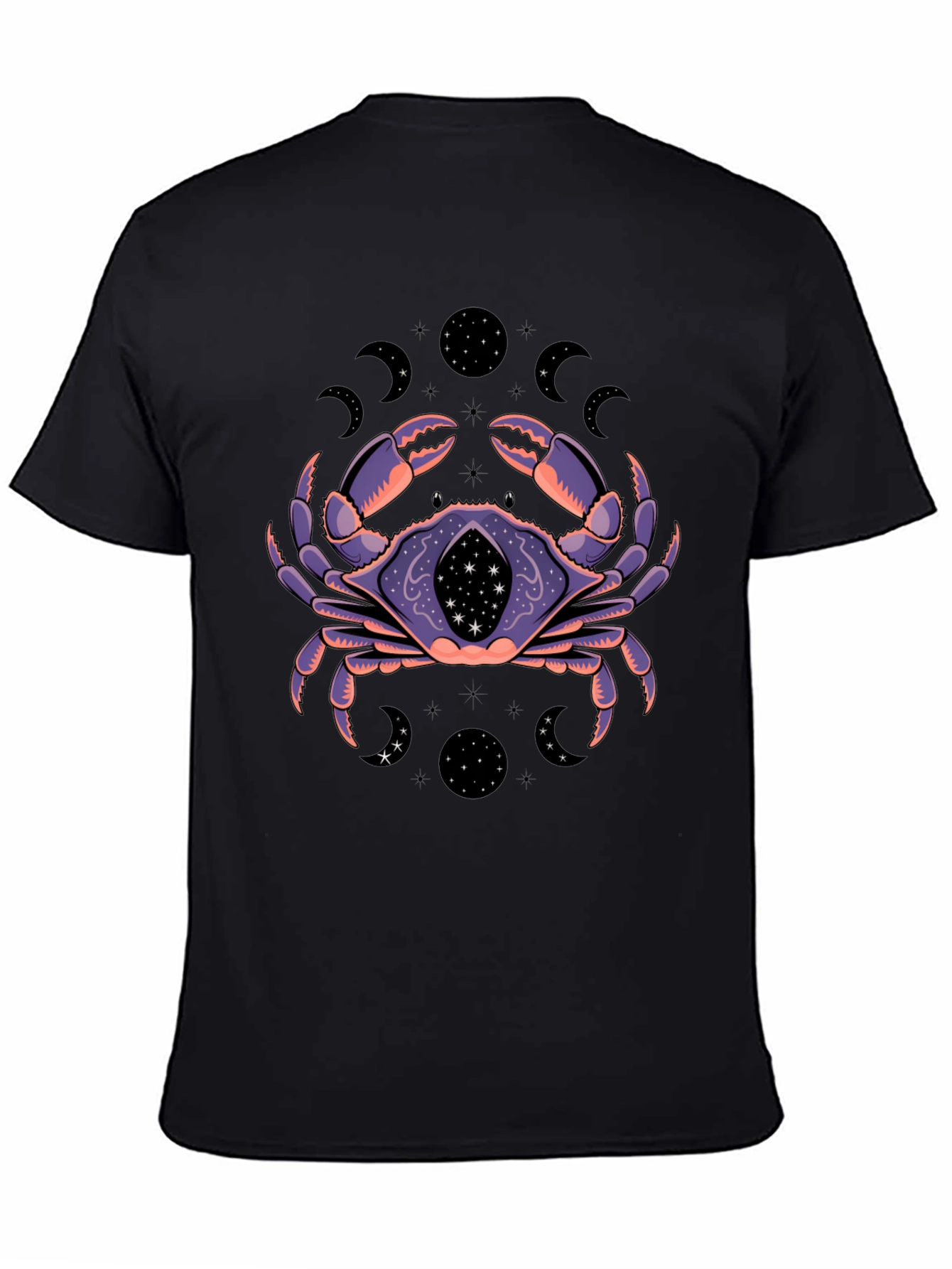 Mystic Crab Graphic T-Shirt - Zodiac Tee