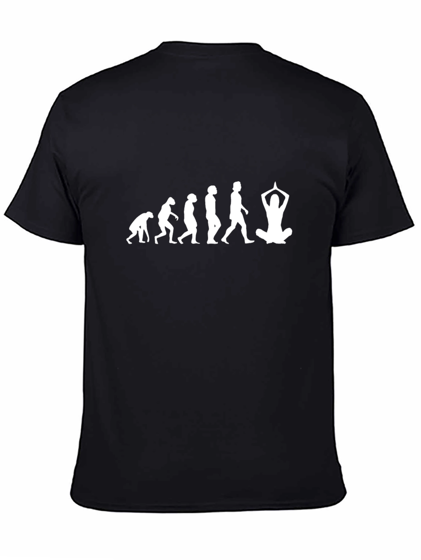 Evolution Yoga T-Shirt - Funny Graphic Tee
