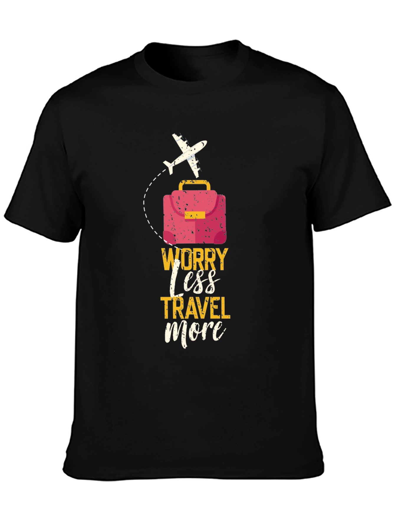 Worry Less Travel More Graphic Tee