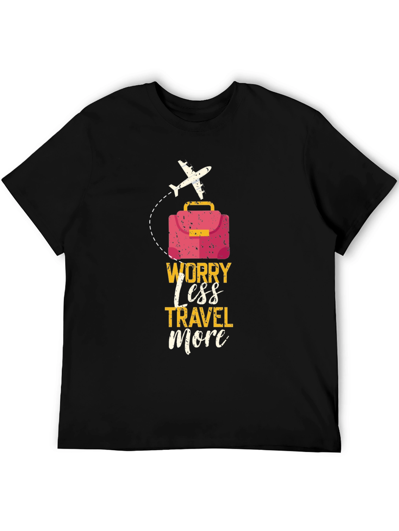 Worry Less Travel More Graphic Tee