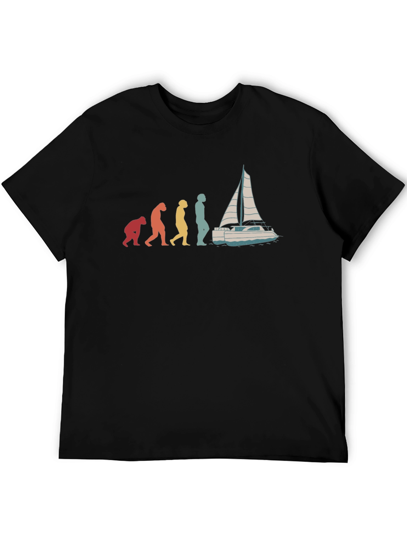Evolution of Sailing T-Shirt