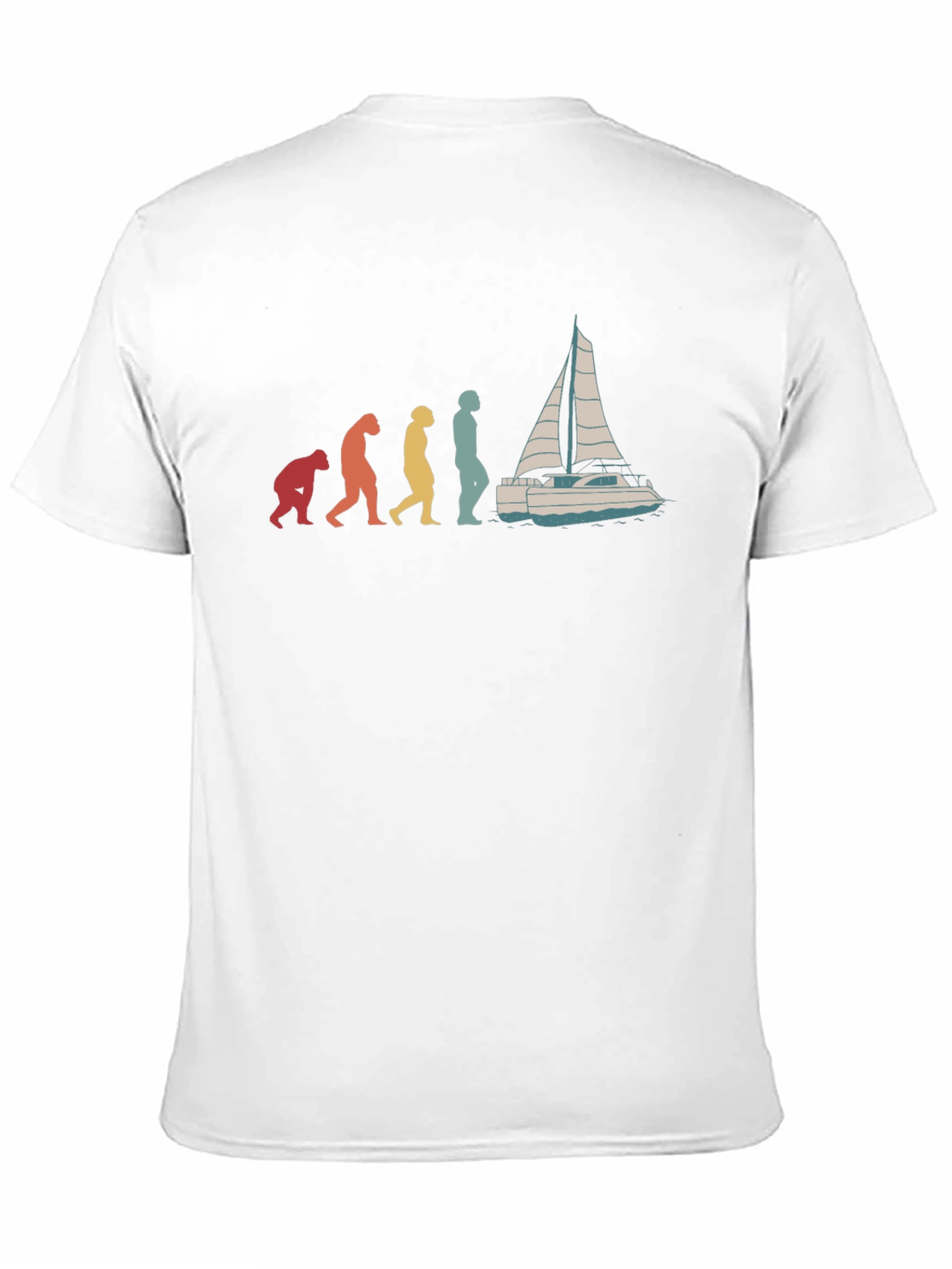 Evolution of Sailing T-Shirt