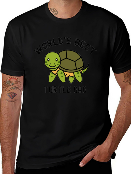 Worlds Best Turtle Dad T-Shirt