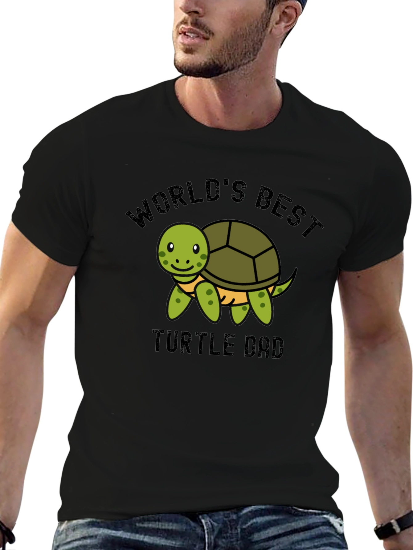 Worlds Best Turtle Dad T-Shirt