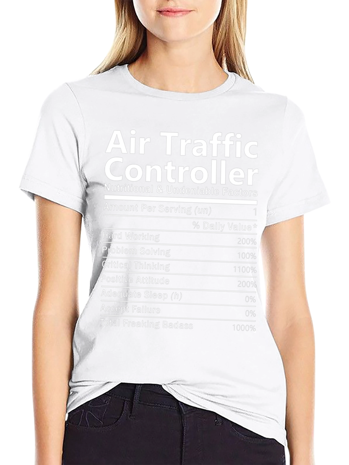 Air Traffic Controller Nutrition Facts T-Shirt