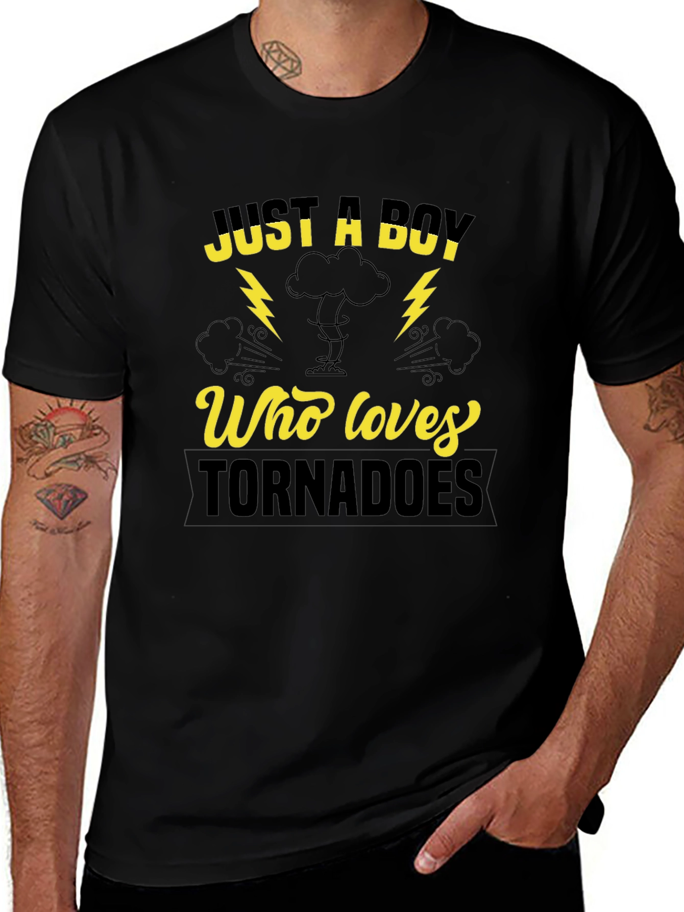 Boy Who Loves Tornadoes T-Shirt