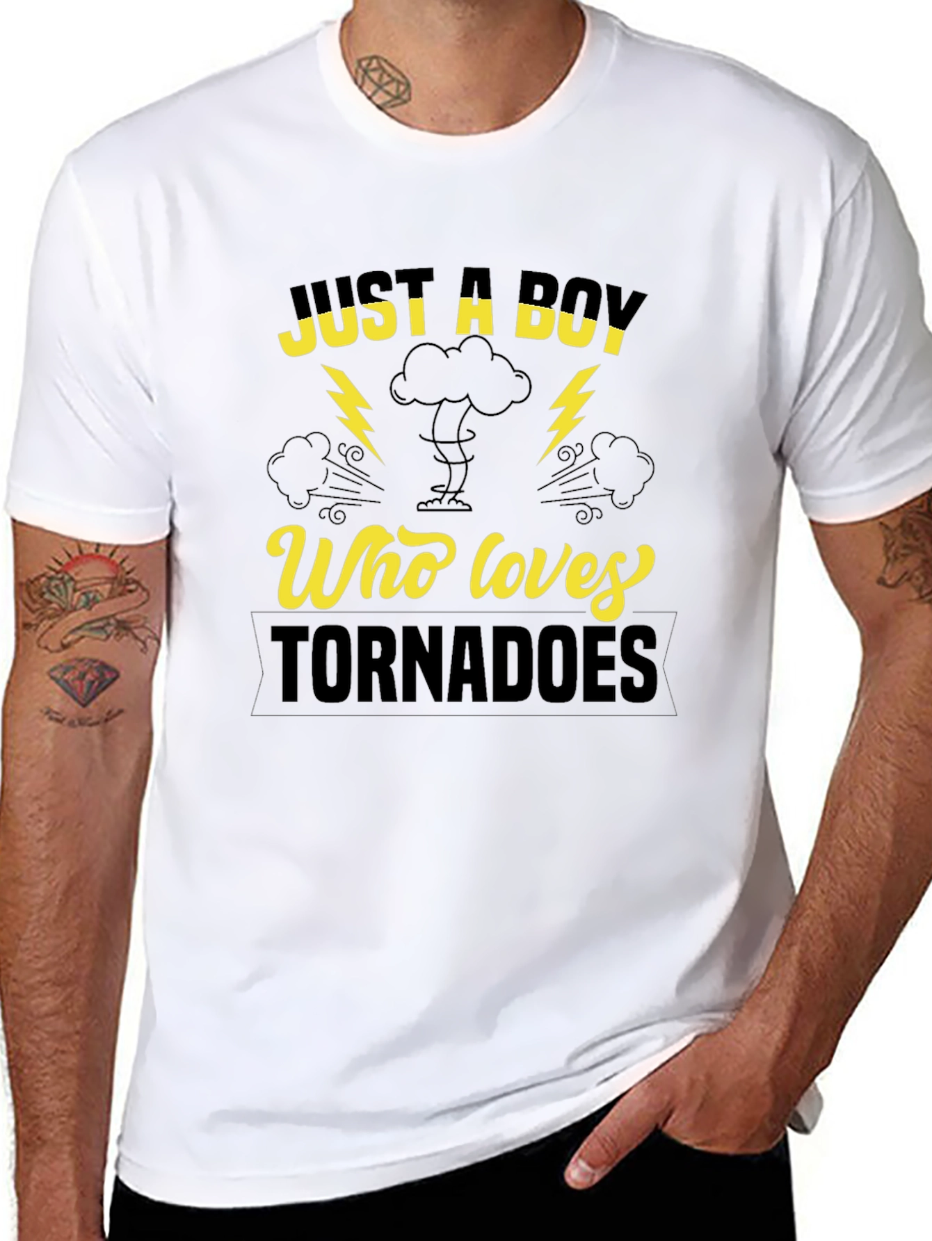 Boy Who Loves Tornadoes T-Shirt