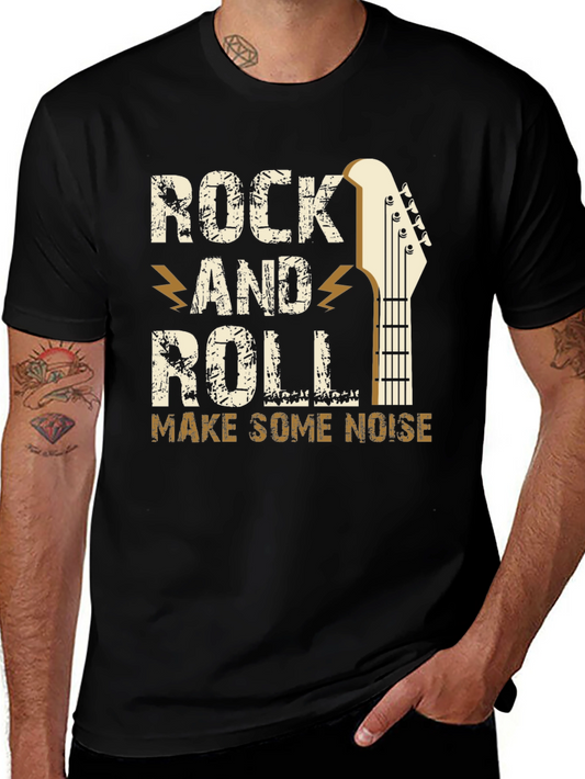 Rock and Roll Graphic T-Shirt