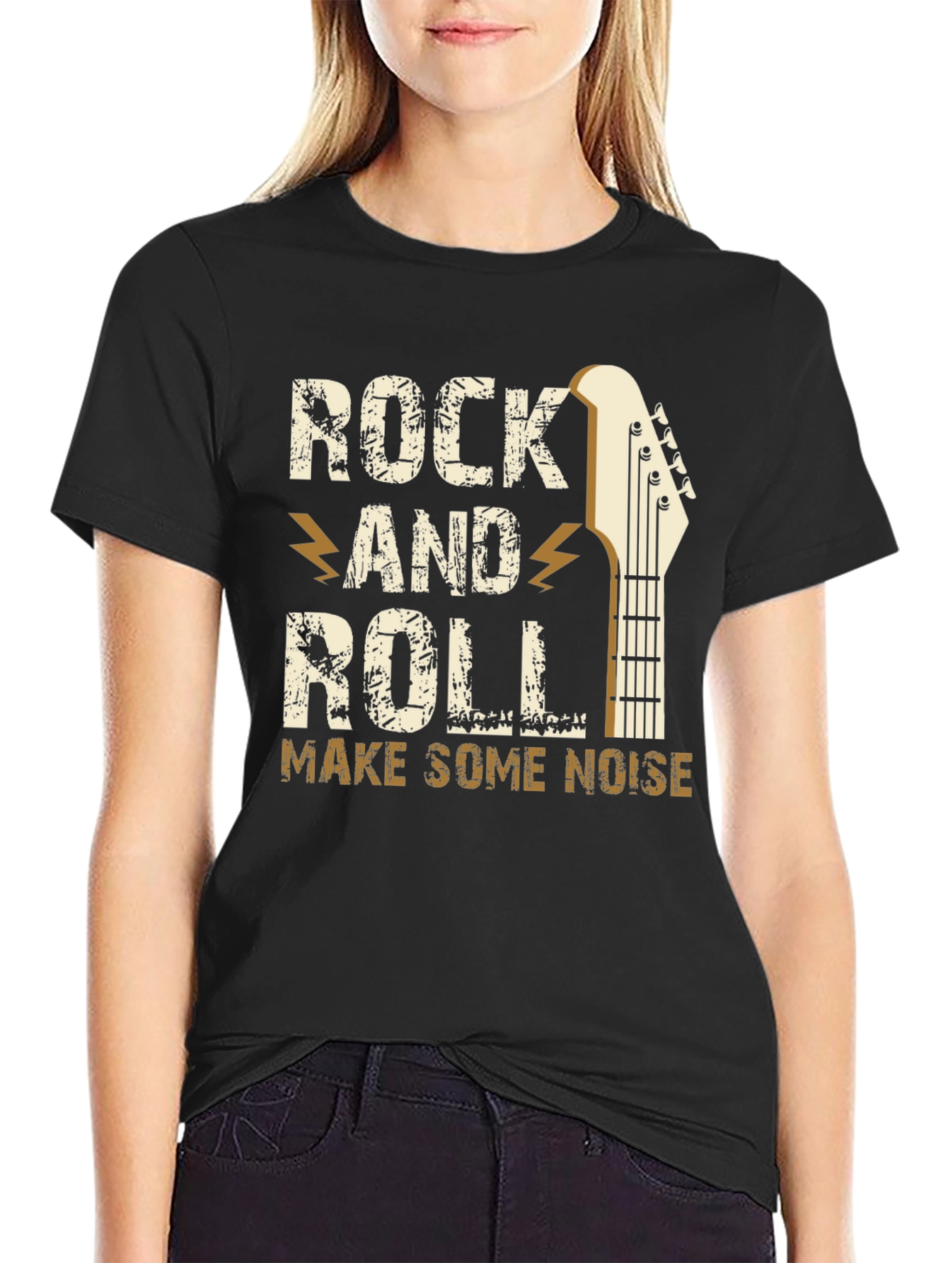 Rock and Roll Graphic T-Shirt