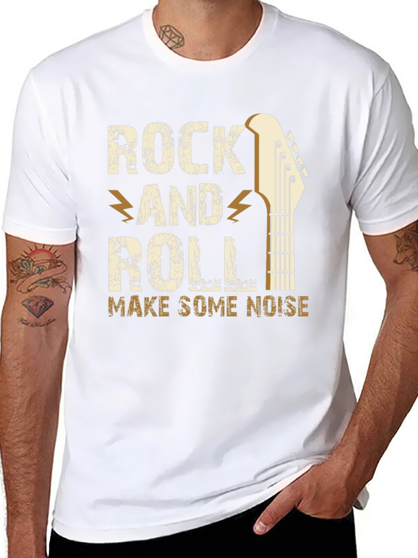 Rock and Roll Graphic T-Shirt