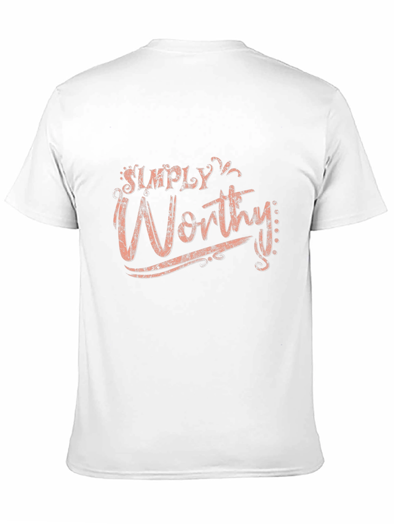 Simply Worthy Black Graphic Tee