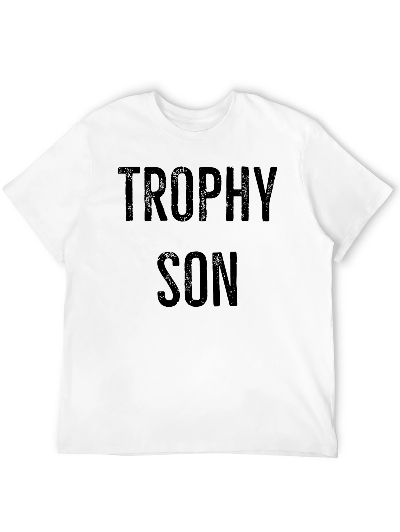 Trophy Son Black T-Shirt - Bold Statement Tee