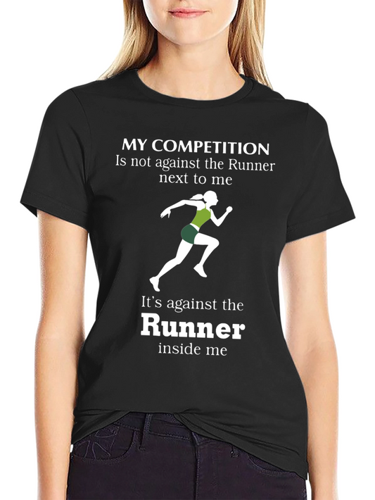Runners Competition T-Shirt - Motivational Running Tee
