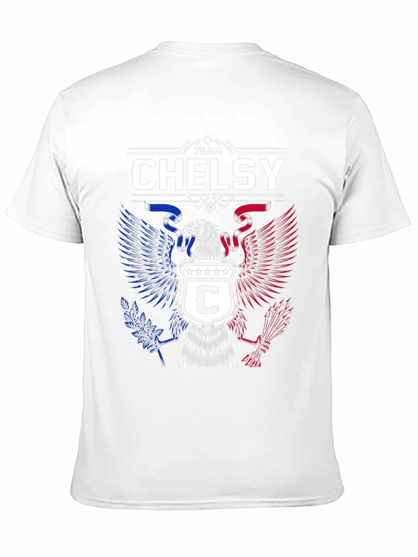 Team Chelsy Patriotic Eagle Graphic Tee