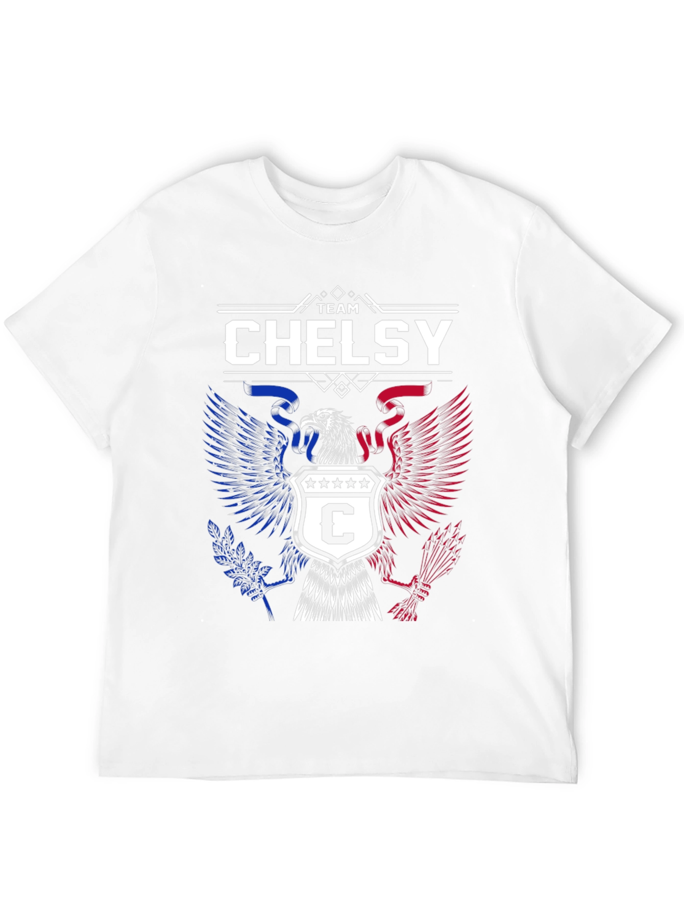 Team Chelsy Patriotic Eagle Graphic Tee