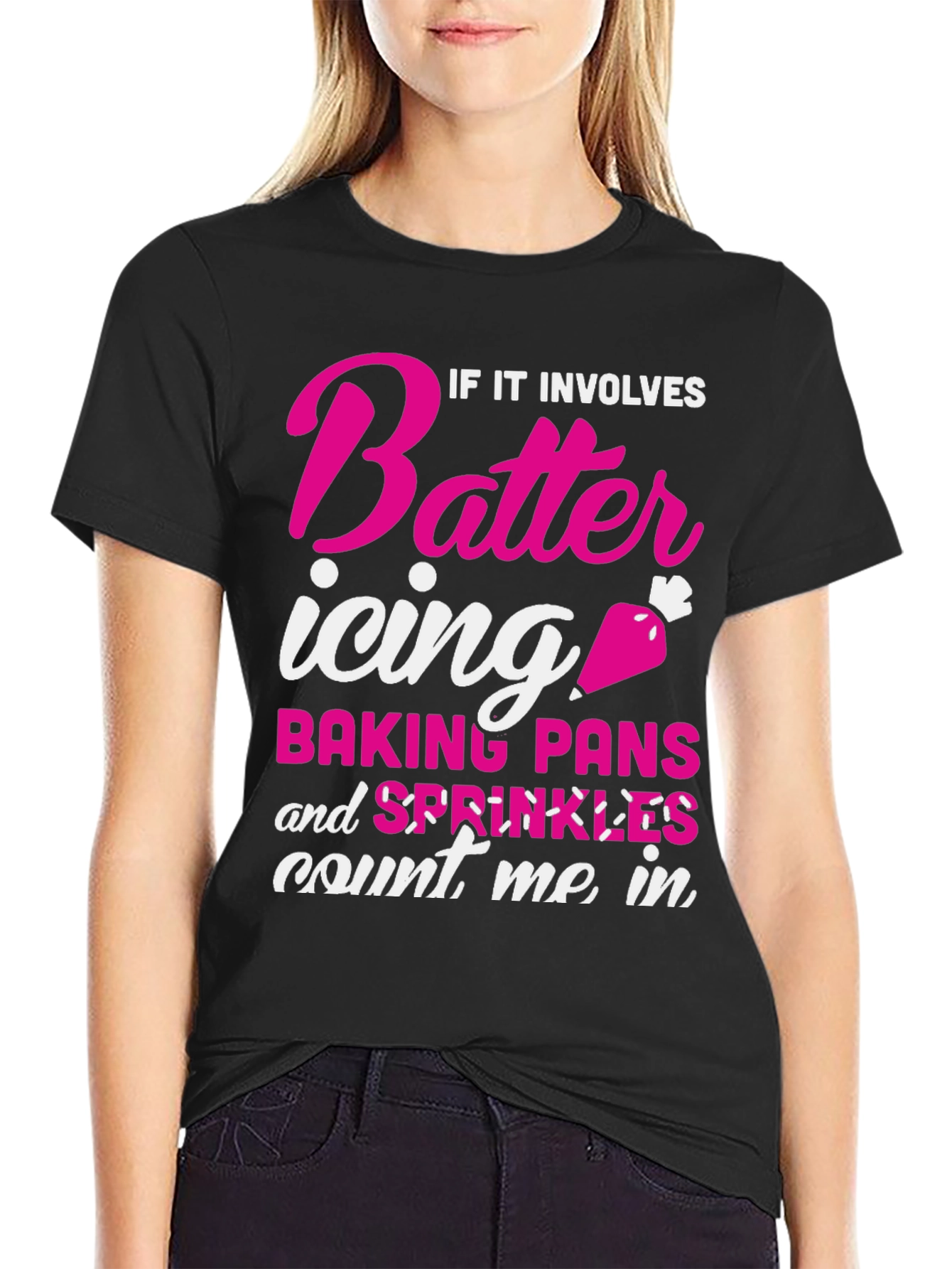 Baking Lover T-Shirt: Count Me In!