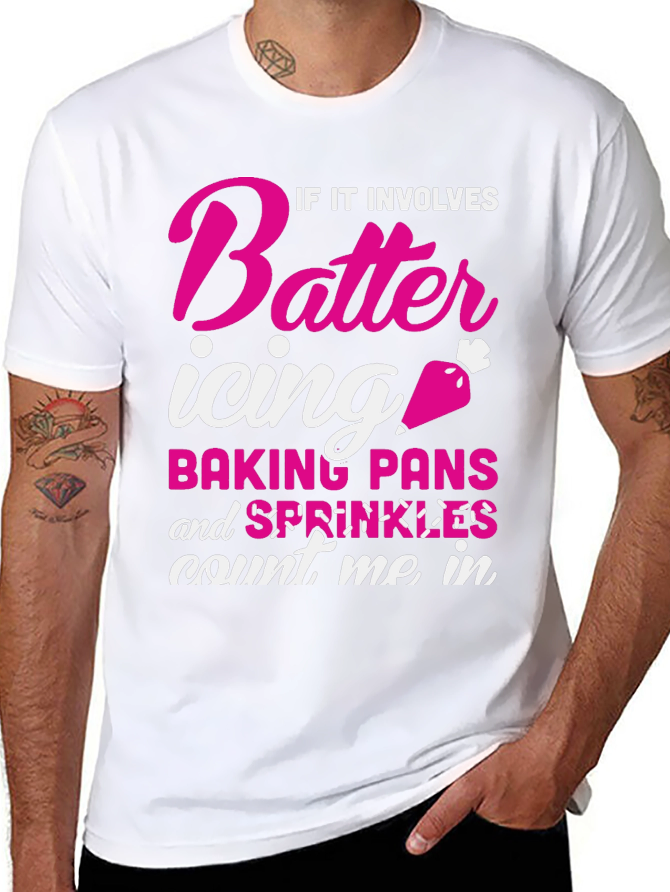 Baking Lover T-Shirt: Count Me In!