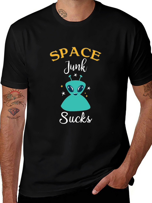 Space Junk Sucks Graphic T-Shirt