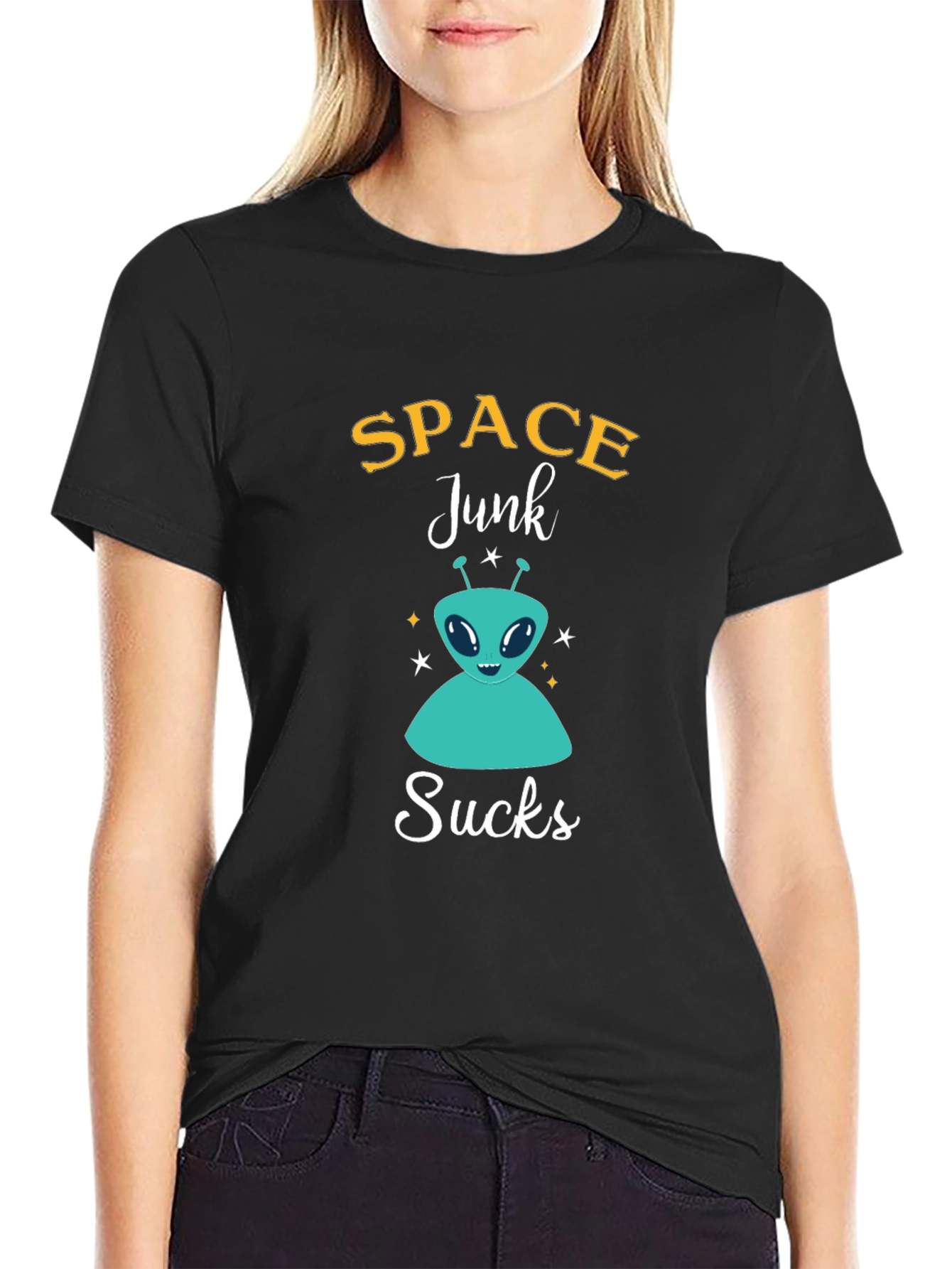 Space Junk Sucks Graphic T-Shirt