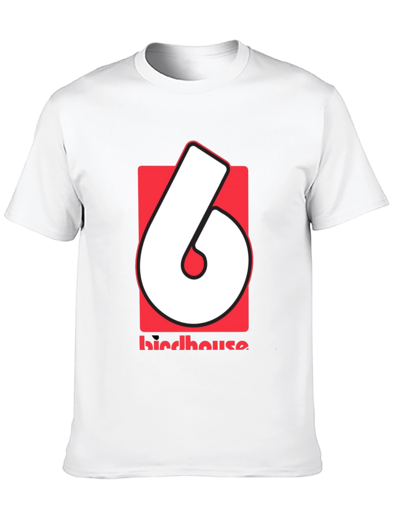 Birdhouse Skateboards T-Shirt Black Red White Graphic Tee